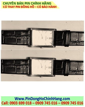 Thay pin đồng hồ Titan Edge 1043 SL13 Gents Watch